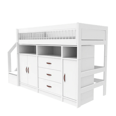 High Sleeper Bed incl. Storage 152 cm Bed LIFETIME Kidsrooms