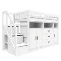 High Sleeper Bed incl. Storage 152 cm - Breeze Bed LIFETIME Kidsrooms