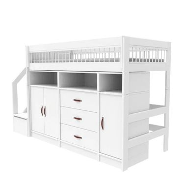 High Sleeper Bed incl. Storage 152 cm - Breeze Bed LIFETIME Kidsrooms