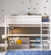 High Sleeper Bed with Ladder 152 cm Bed LIFETIME Kidsrooms