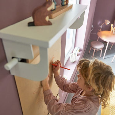 Kraft Paper Roll including Shelf Accessory LIFETIME Kidsrooms