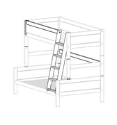 Ladder and Parts for Family Bunk Bed Rebuild Part LIFETIME Kidsrooms