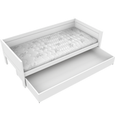 LIFETIME Kidsrooms Accessory White Large Bed Drawer
