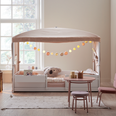 LIFETIME Kidsrooms Bed 4-in-1 Bed with Canopy