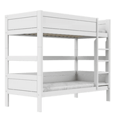LIFETIME Kidsrooms Bed Bunk bed with straight ladder 90x200 cm