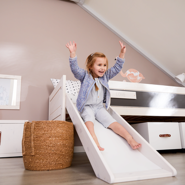 LIFETIME Kidsrooms Bed Cabin Bed - Climb & Slide