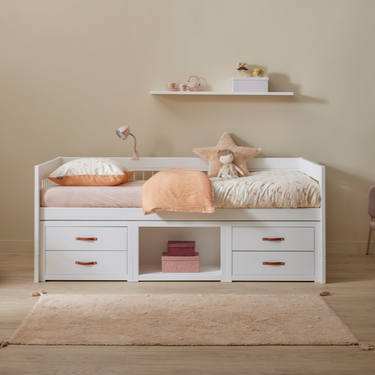 LIFETIME Kidsrooms Bed Cabin Bed incl. Drawers and Storage - Breeze