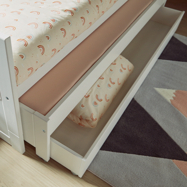 LIFETIME Kidsrooms Bed Cabin Bed incl. Guest Bed and Bed Drawer