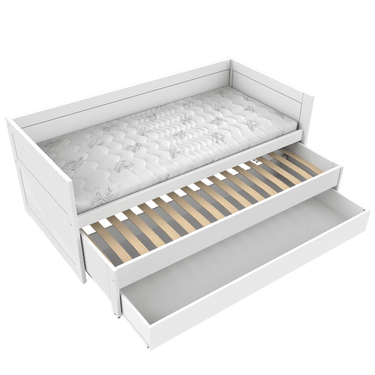 LIFETIME Kidsrooms Bed Cabin Bed incl. Guest Bed and Bed Drawer - Breeze
