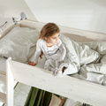 LIFETIME Kidsrooms Bed Family Bunk Bed with Ladder 90/120x200 cm