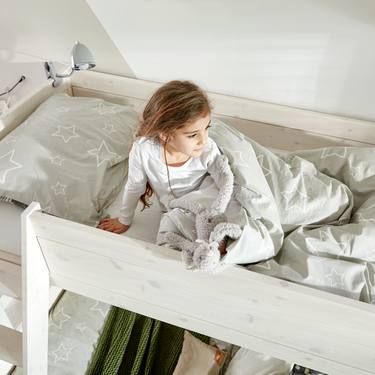 LIFETIME Kidsrooms Bed Family Bunk Bed with Ladder 90/120x200 cm