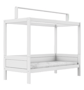 LIFETIME Kidsrooms Bed Four poster bed for fabric roof