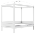 LIFETIME Kidsrooms Bed Four Poster Canopy Bed 120x200 cm