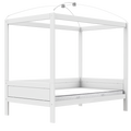LIFETIME Kidsrooms Bed Four Poster Canopy Bed 120x200 cm