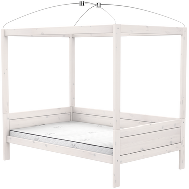 LIFETIME Kidsrooms Bed Four Poster Canopy Bed 120x200 cm