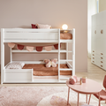 LIFETIME Kidsrooms Bed Low Bunkbed with Ladder