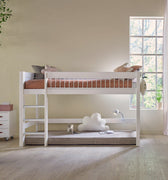 LIFETIME Kidsrooms Bed Mid Sleeper Bed 128 cm with Ladder - Breeze
