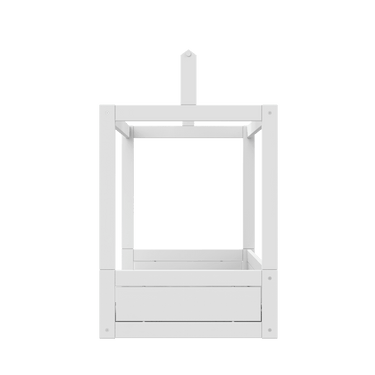LIFETIME Kidsrooms Bed White / Premium (23) Montessori Bed with Top Construction