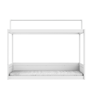 LIFETIME Kidsrooms Bed White / Premium (23) Montessori Bed with Top Construction