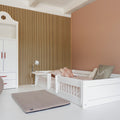 LIFETIME Kidsrooms Bed White / Premium (23) Montessori Bed with Top Construction and Bed Rails 120x200 cm