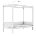 LIFETIME Kidsrooms Bed White / Standard (16) Four Poster Canopy Bed