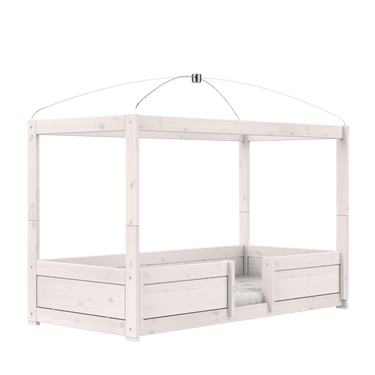 LIFETIME Kidsrooms Bed Whitewash / Standard (16) 4-in-1 Bed with Canopy