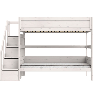 LIFETIME Kidsrooms Bunk Bed with Staircase 120x200 cm