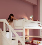 LIFETIME Kidsrooms Bunk Bed with Staircase 120x200 cm