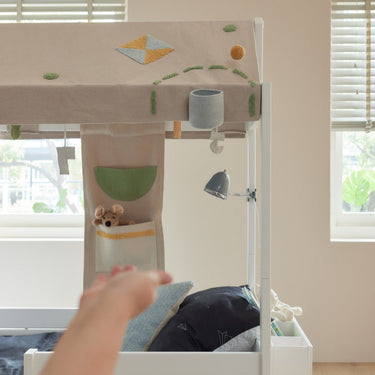 LIFETIME Kidsrooms Canopy Fabric for Top Construction - Olympic Dreams