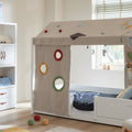 LIFETIME Kidsrooms Canopy Play Curtain for Bed - Olympics Dreams