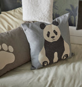 LIFETIME Kidsrooms Cushion Square Cushion Panda - Panda Paradise