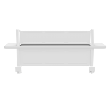 LIFETIME Kidsrooms Desk White Bookholder for ERGO Desk incl. Tablet Stand