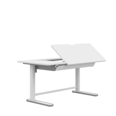 LIFETIME Kidsrooms Desk White Electric Adjustable Desk ERGO - Right