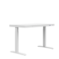 LIFETIME Kidsrooms Desk White Electrical Adjustable Desk with Drawer and USB