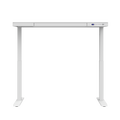 LIFETIME Kidsrooms Desk White Electrical Adjustable Desk with Drawer and USB