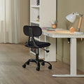 LIFETIME Kidsrooms Desk White Electrical Adjustable Desk with Drawer and USB