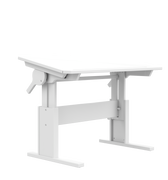 LIFETIME Kidsrooms Desk White Writing Desk - Height and Slant Adjustable
