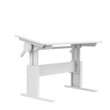 LIFETIME Kidsrooms Desk White Writing Desk - Height and Slant Adjustable