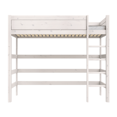 LIFETIME Kidsrooms High Sleeper Bed 177 with Ladder 120x200 cm