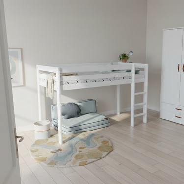 LIFETIME Kidsrooms Mid Sleeper Bed 128 cm - Elements