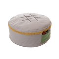 LIFETIME Kidsrooms Pouf Round tic tac toe Pouf - Olympic Dreams