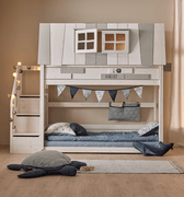 Low Bunk Bed - My Hangout Bed LIFETIME Kidsrooms