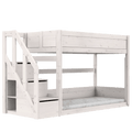 Low Bunk Bed with Staircase Bed LIFETIME Kidsrooms
