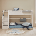 Low Bunk Bed with Staircase Bed LIFETIME Kidsrooms