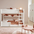 Low Bunkbed with Ladder - LIFETIME Kidsrooms