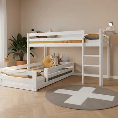 Mid Sleeper Bed 128 cm - Elements LIFETIME Kidsrooms