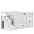 Mid Sleeper Bed 128 cm incl. Storage Bed LIFETIME Kidsrooms