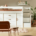 Mid Sleeper Bed 128 cm incl. Storage - Breeze Bed LIFETIME Kidsrooms