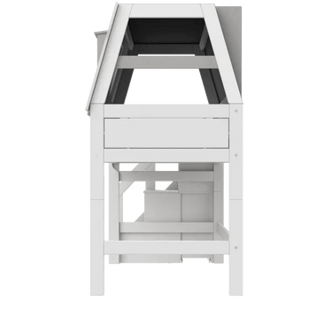 Mid Sleeper Bed 128 cm with House - My Hangout Bed LIFETIME Kidsrooms