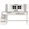 Mid Sleeper Bed 128 cm with House - My Hangout Bed LIFETIME Kidsrooms